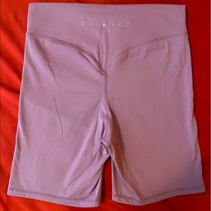 Balance Athletica Mauve Bike Shorts